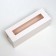 Box for Makarun, with a lodge, white 16.5 x 5.5 x 5.5 cm