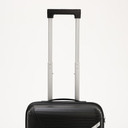 Small suitcase 20 ", lightning department, code castle, 4 wheels, black color-4