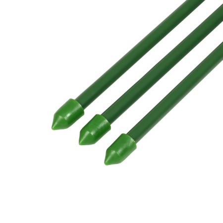 Кустодержатель, d = 18 см, h = 30 см, 2 кольца, металл, зелёный, Greengo-3