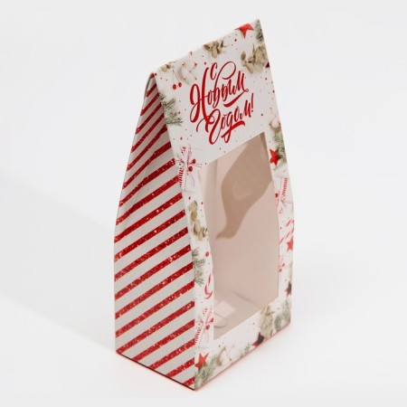Folding box “Happy New Year!”, 9 x 19 x 6 cm, new year-7
