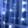 Garland "Curtain" 1.5 × 1 m, IP20, transparent thread, 180 LED, white glow, 8 modes, 220 V