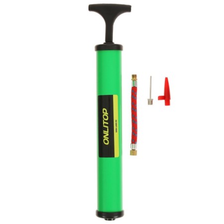 Bill for balls Onlytop, 28 cm, 2 nozzles + cord, color mix-7