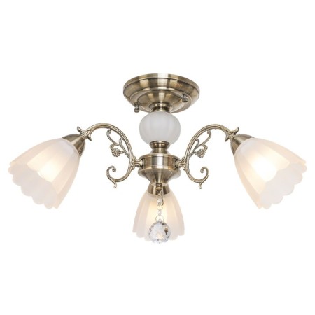 Lamp Ceiling Economic light 4671/3AB WT, 3x40W, E27, 33x55x55 cm, white color-1