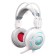 Headphones with A4Tech Bloody G300 Microphone 1.8m Monitor headulery (G300 White+Grey)
