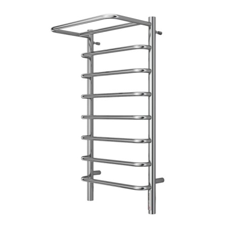 Terminus heated towel rail "Regiment" P8, 400x850 mm, chrome-1