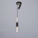 Tori lamp LED 5+10W 3000-6000K Black 10x10x30-180cm