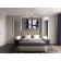 Suspended lamp 8x40W E14, size 71x71x54/145 cm