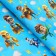 Package Paper, glossy "superheroes" 70 x 100 cm