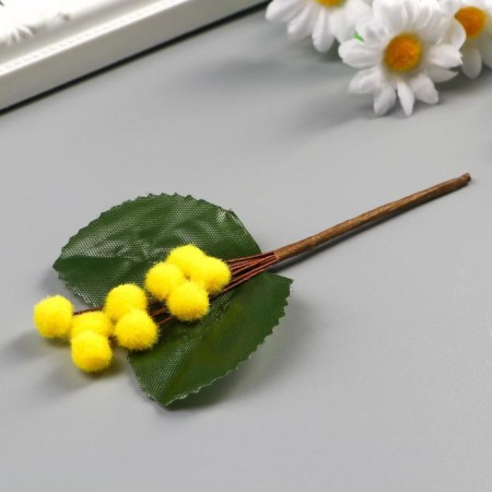 Decor for creativity "Mimosa" 8.5 cm-1