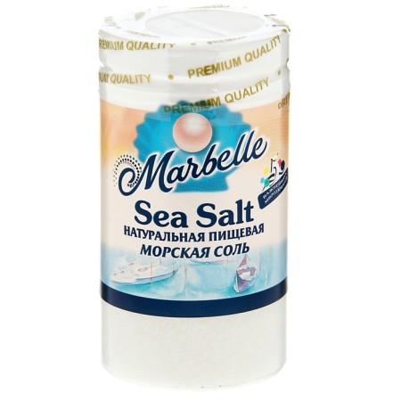 Salt Sea Pudoff Marbelle is small, grinding No. 0, 80 g