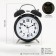 Alarm clock "Classic", discrete move, with backlight, 16.5 x 11 x 5.5 cm