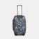 Road bag on wheels, a lightning department, with an increase, an outer pocket, black color