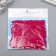 Beads for creativity wood "raspberry" set of 20 g 0.4x0.4 cm