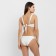 Separate Minaku swimsuit with rhinestones color white, size 46