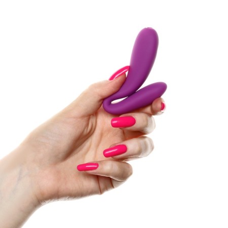 Vibrator for steam, with vibropuli, silicone, purple-6