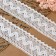 Knitted lace, 65 mm × 10 ± 1 m, white color