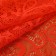 Lace elastic fabric, 230 mm × 2.7 ± 0.5 m, red color