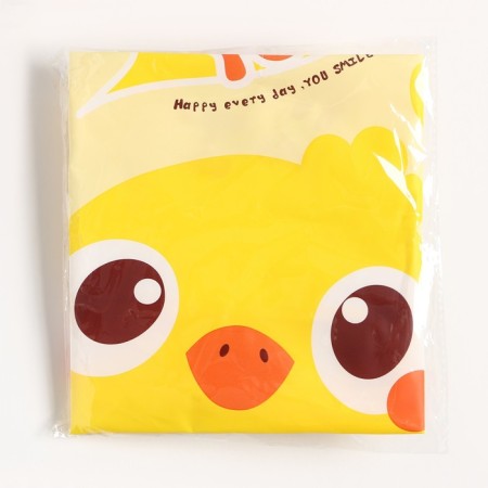 Set of children for creativity saving and I "duckling" apron 39x50 cm and sleeves-6