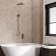 Shower mixer Wasserkraft Sauer 7171, single -leaf, without watering can, without spout, gold