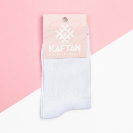 Women's socks KAFTAN "BASIC" p. 36-39 (23-25 ​​cm), white-2