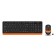 Keyboard + Mouse A4Tech FSTYLER FG1010 CLAV: Black/Orange Mouse: Black/Orange USB Besp 10046