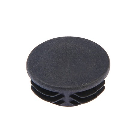 Pipe plug is round, d = 73, black