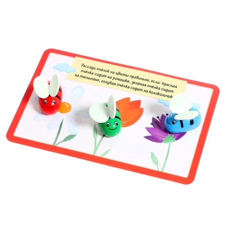 Developing set "smart bees", sorter, sound effects-5