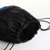 Bag for shoes on the lace, black color