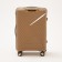 Middle suitcase 24 ", lightning department, code castle, 4 wheels, brown color