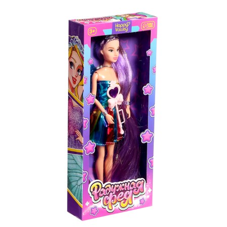 Fairy -tale doll "Rainbow Fairy"-6
