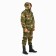 The costume "dusk" moss, fabric: rip stop, p. 56-58, 182-188 cm
