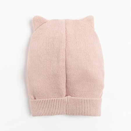 Children's hat, powder color, size 46-50-3