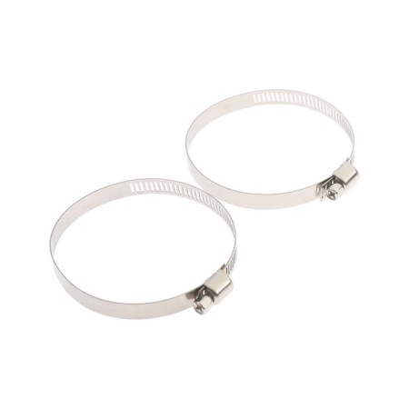 Class of worm park, diameter 50-70 mm, width 8 mm, stainless steel, 2 pcs.-1