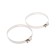 Class of worm park, diameter 50-70 mm, width 8 mm, stainless steel, 2 pcs.