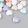 Beads for creativity Plastic "Heart. Pastel" Pearl set 20 grams 0.5x1.1x1.1 cm