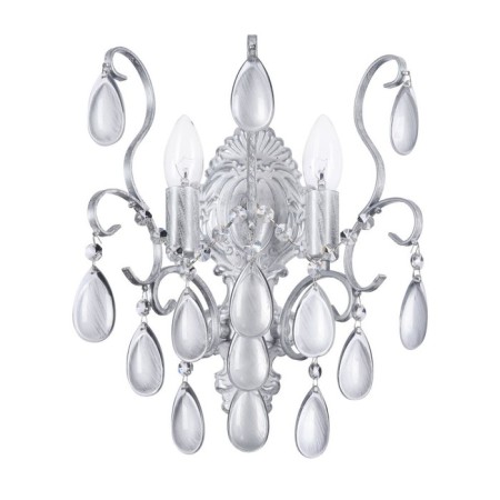Sconces Chabrol 2x40W E14, silver 25.5x34.2 cm-1