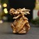 The figure "Dragon wishes profit" bronze, 5x4x4cm