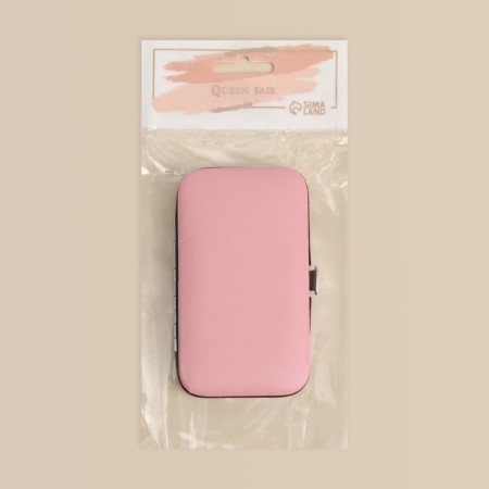 Manicure set, 6 items, in case, color mix-6