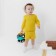 Kidsa (sweatshirt, shorts) minku, yellow color, height 86-92 cm