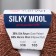 Yarn "Silky Wool" 35% Silk district, 65% Merino. Wol 190m/25g (336 brown)