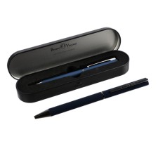 Switching handle, 1.0 mm, Bruno visconti bergamo, blue rod, blue metal case, in a metal case