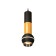 A set of suspension lamp with additional backlight Ambrella Light, Techno, XP11020030, GU5.3, 4200K, Black Sand, Gold Polized Gold