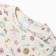 T -shirt with DL. Sleeve crumb I Flower, height 62-68 cm, beige
