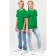 T -shirt for a boy, height 116 cm, green color