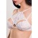 Bralett Lace Erolata Lingerie Collection, size 50-52, white color