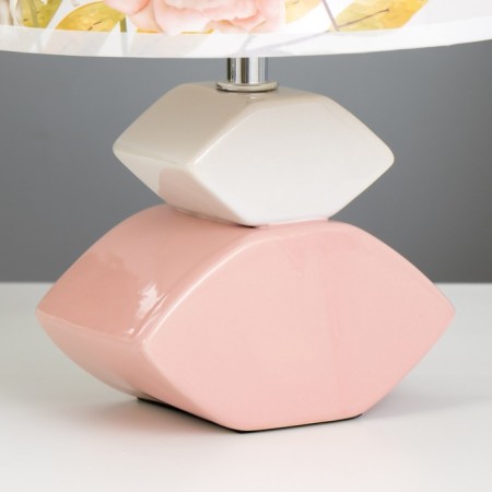 Bouquet table lamp E14 15W pink-white 20x20x32 cm Risalux-4