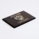 Passport cover, brown color