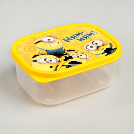 Lunch-Bogx rectangular, 500 ml, "Nyam-yum!" Despicable Me-3