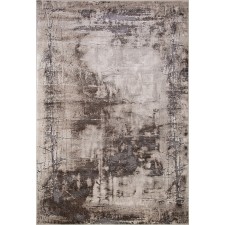 Rectangular carpet Merinos Ibiza, size 160x230 cm, color Beige-Gray