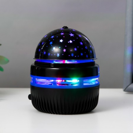 Night projector "Magic Shar" LED USB Black 7.9x7.9x9.6 cm-1